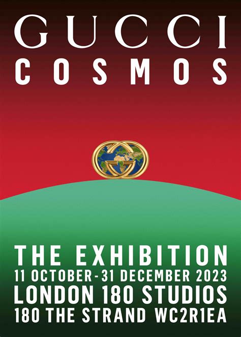 gucci cosmos exhibition london.